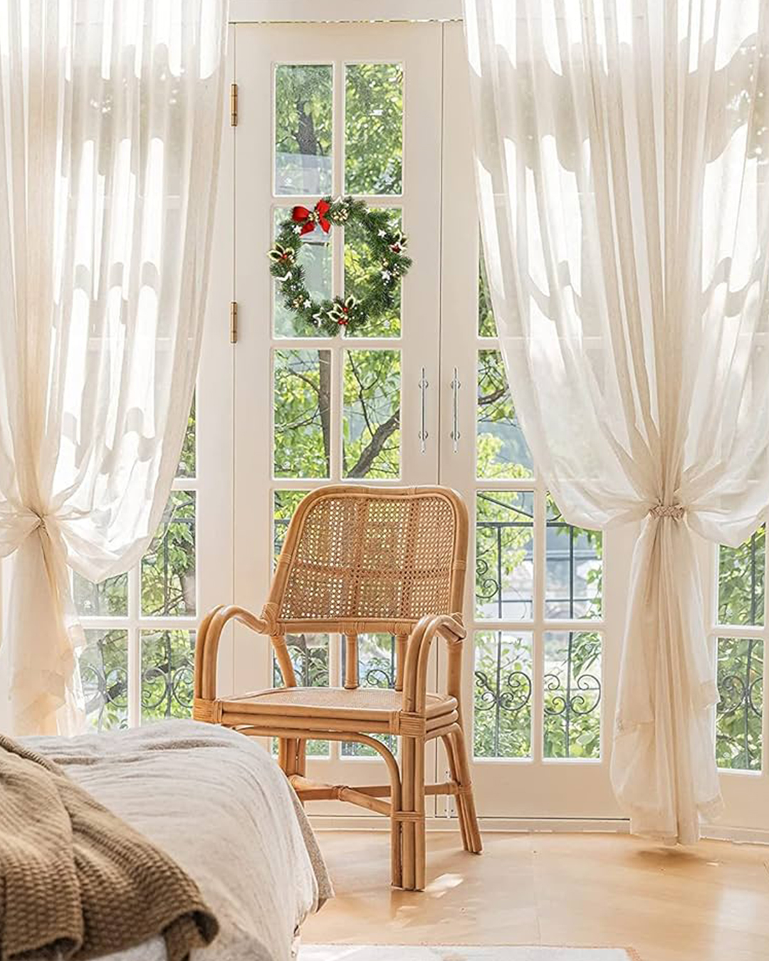 Natural Draperies for windows and doors